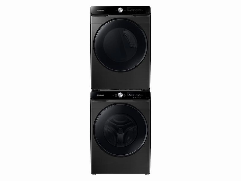 Samsung DVE45A6400V 7.5 Cu. Ft. Smart Dial Electric Dryer With Super Speed Dry In Brushed Black
