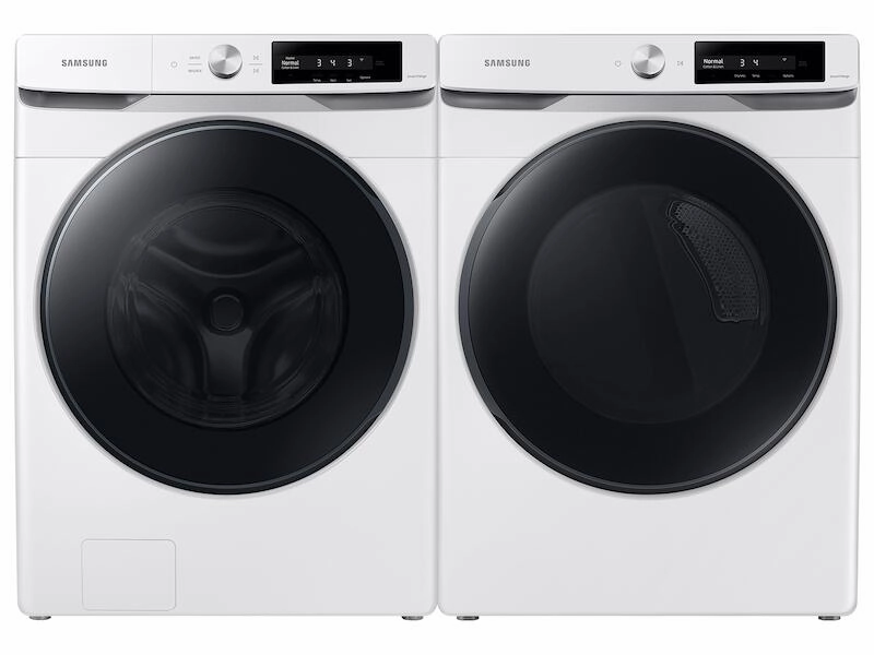 Samsung DVE45A6400W 7.5 Cu. Ft. Smart Dial Electric Dryer With Super Speed Dry In White