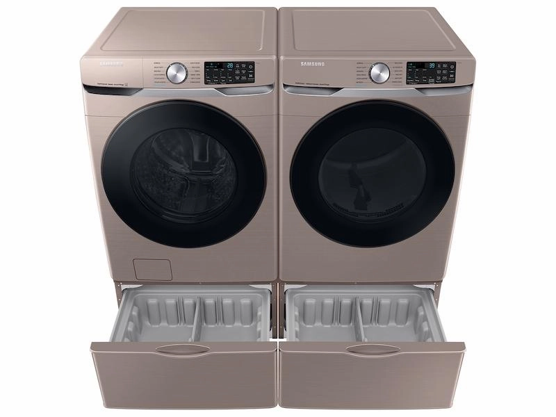 Samsung DVE45B6300C 7.5 Cu. Ft. Smart Electric Dryer With Steam Sanitize  In Champagne