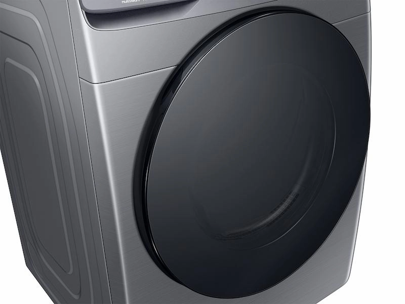 Samsung DVE45B6300P 7.5 Cu. Ft. Smart Electric Dryer With Steam Sanitize  In Platinum