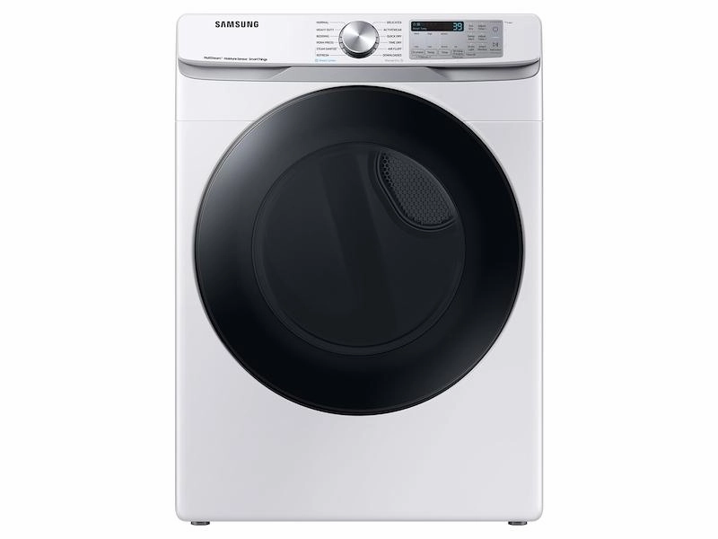 Samsung DVE45B6300W 7.5 Cu. Ft. Smart Electric Dryer With Steam Sanitize  In White