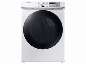 Samsung DVE45B6300W 7.5 Cu. Ft. Smart Electric Dryer With Steam Sanitize  In White