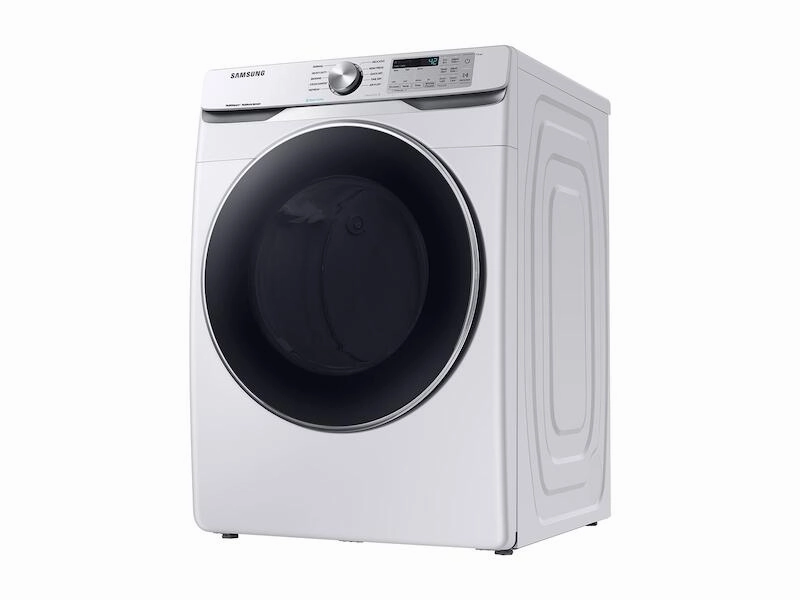 Samsung DVE45T6200W 7.5 Cu. Ft. Electric Dryer With Steam Sanitize  In White