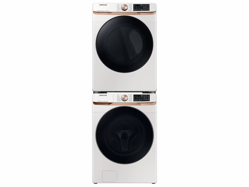 Samsung DVE50BG8300E 7.5 Cu. Ft. Smart Electric Dryer With Steam Sanitize  And Sensor Dry In Ivory
