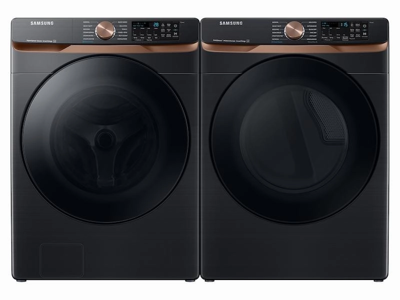Samsung DVE50BG8300V 7.5 Cu. Ft. Smart Electric Dryer With Steam Sanitize  And Sensor Dry In Brushed Black