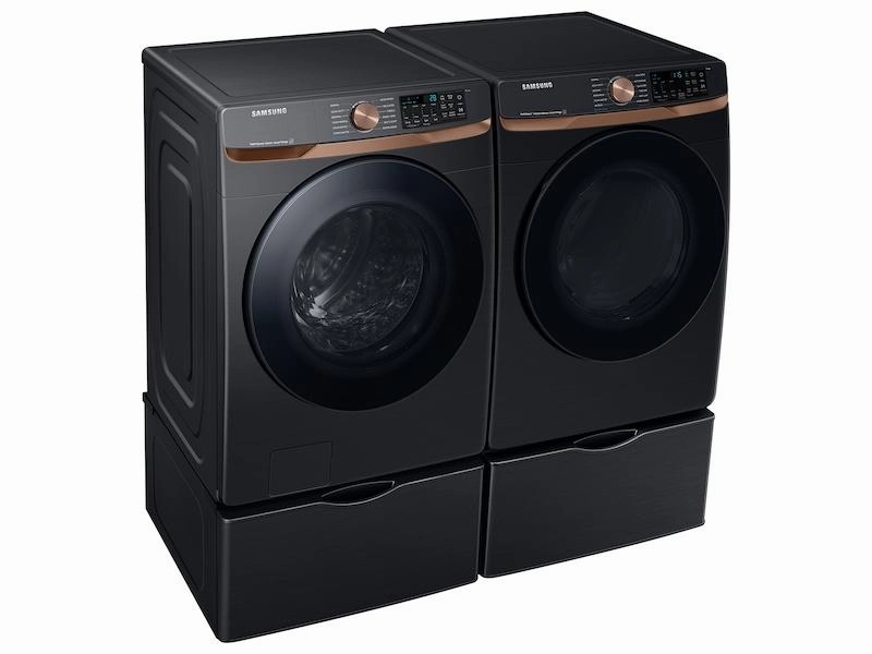 Samsung DVE50BG8300V 7.5 Cu. Ft. Smart Electric Dryer With Steam Sanitize  And Sensor Dry In Brushed Black