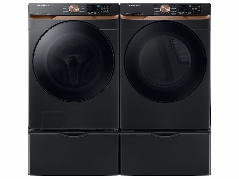 Samsung DVE50BG8300V 7.5 Cu. Ft. Smart Electric Dryer With Steam Sanitize  And Sensor Dry In Brushed Black
