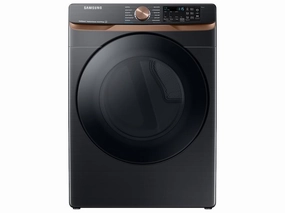Samsung DVE50BG8300V 7.5 Cu. Ft. Smart Electric Dryer With Steam Sanitize  And Sensor Dry In Brushed Black