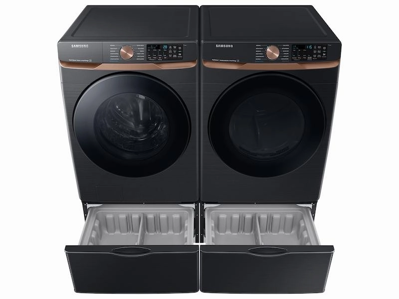 Samsung DVE50BG8300V 7.5 Cu. Ft. Smart Electric Dryer With Steam Sanitize  And Sensor Dry In Brushed Black