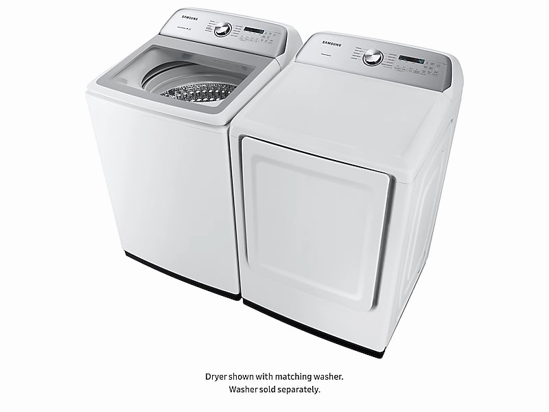 Samsung DVE50R5200W 7.4 Cu. Ft. Electric Dryer With Sensor Dry In White