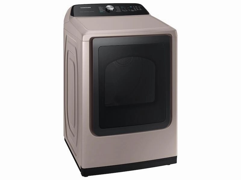 Samsung DVE52A5500C 7.4 Cu. Ft. Smart Electric Dryer With Steam Sanitize  In Champagne