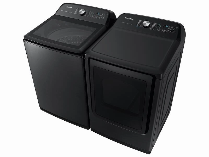 Samsung DVE52A5500V 7.4 Cu. Ft. Smart Electric Dryer With Steam Sanitize  In Brushed Black