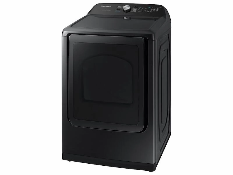 Samsung DVE52A5500V 7.4 Cu. Ft. Smart Electric Dryer With Steam Sanitize  In Brushed Black