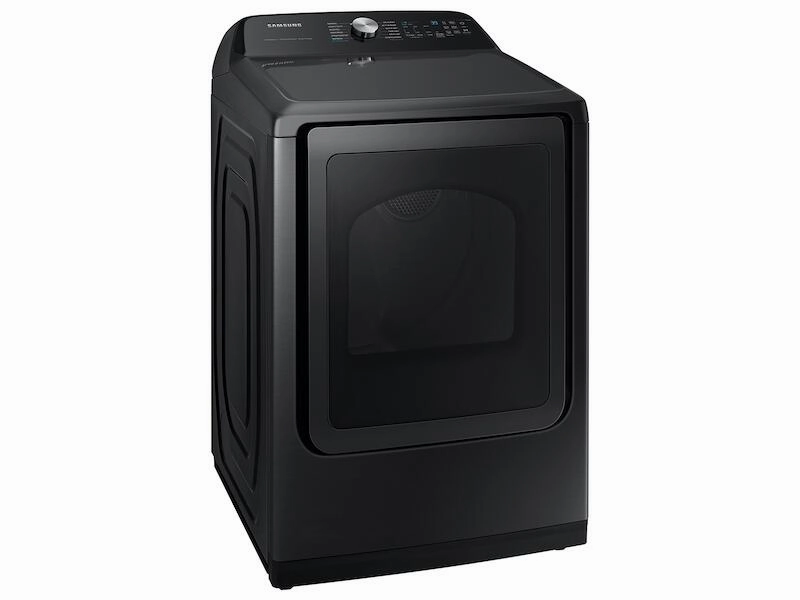Samsung DVE52A5500V 7.4 Cu. Ft. Smart Electric Dryer With Steam Sanitize  In Brushed Black