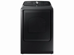 Samsung DVE52A5500V 7.4 Cu. Ft. Smart Electric Dryer With Steam Sanitize  In Brushed Black