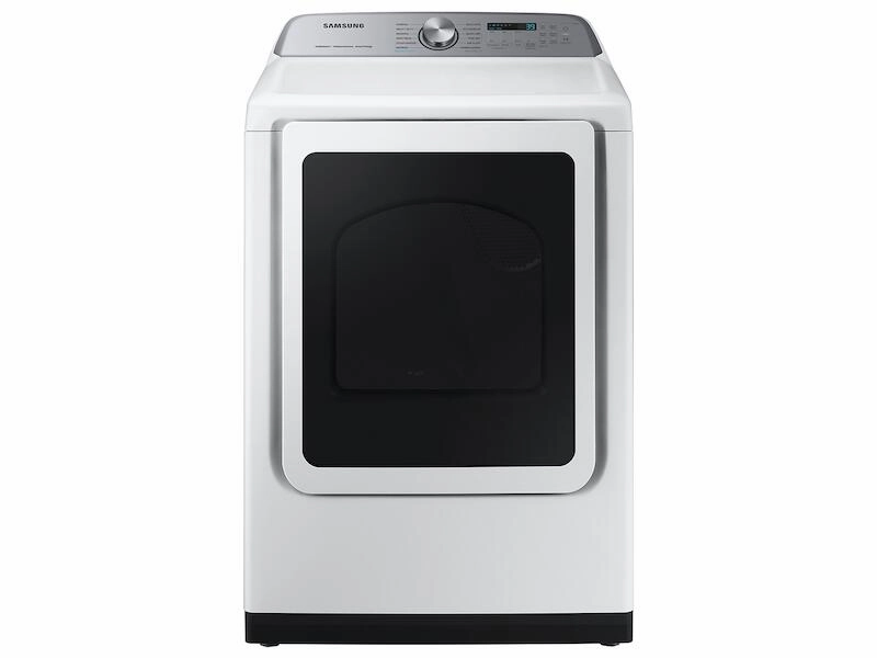 Samsung DVE52A5500W 7.4 Cu. Ft. Smart Electric Dryer With Steam Sanitize  In White