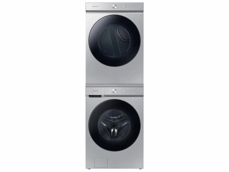 Samsung DVE53BB8700T Bespoke 7.6 Cu. Ft. Ultra Capacity Electric Dryer With Super Speed Dry And Ai Smart Dial In Silver Steel