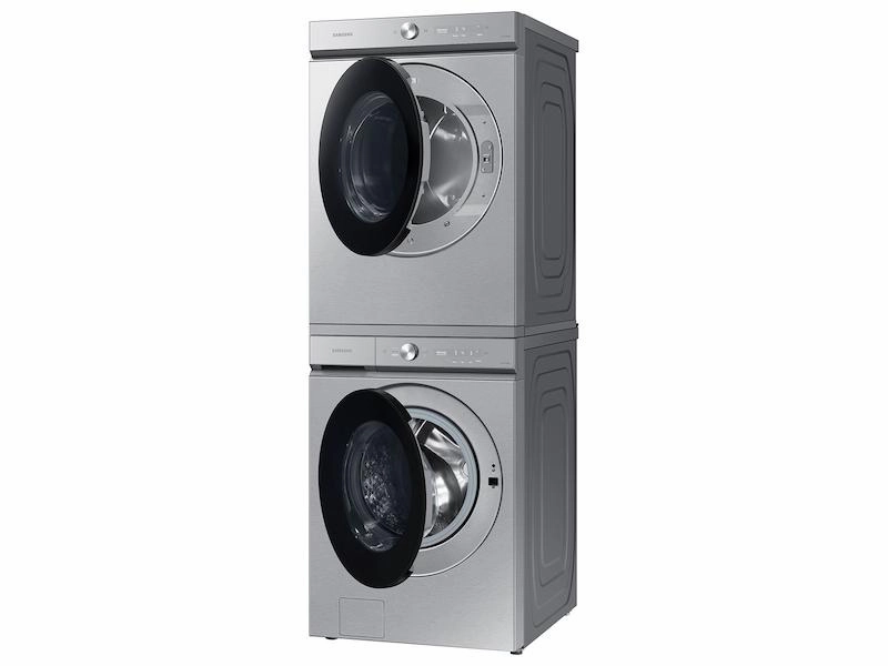 Samsung DVE53BB8700T Bespoke 7.6 Cu. Ft. Ultra Capacity Electric Dryer With Super Speed Dry And Ai Smart Dial In Silver Steel