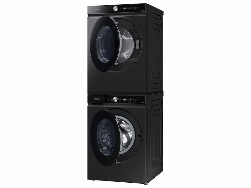 Samsung DVE53BB8700V Bespoke 7.6 Cu. Ft. Ultra Capacity Electric Dryer With Super Speed Dry And Ai Smart Dial In Brushed Black