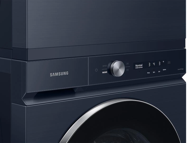 Samsung DVE53BB8900D Bespoke 7.6 Cu. Ft. Ultra Capacity Electric Dryer With Ai Optimal Dry And Super Speed Dry In Brushed Navy