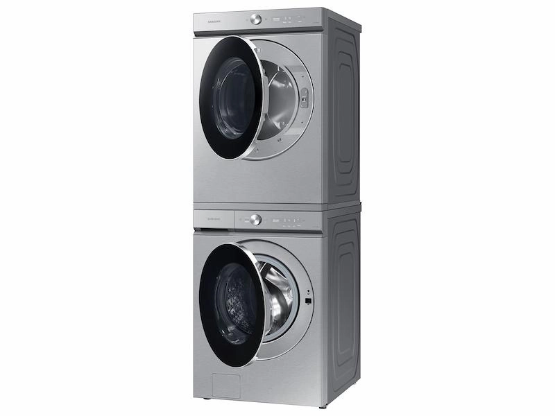 Samsung DVE53BB8900T Bespoke 7.6 Cu. Ft. Ultra Capacity Electric Dryer With Ai Optimal Dry And Super Speed Dry In Silver Steel