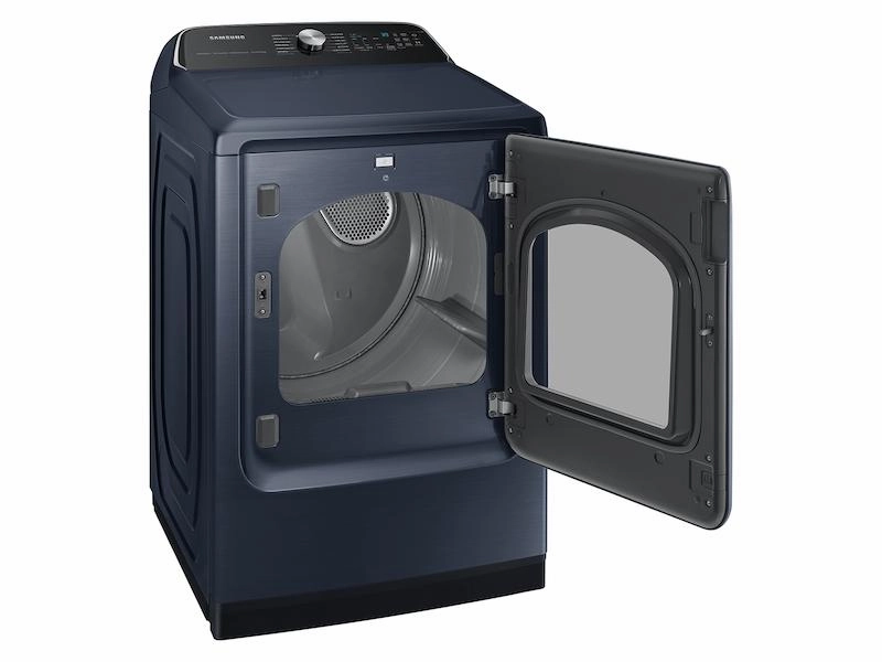 Samsung DVE54CG7150D 7.4 Cu. Ft. Smart Electric Dryer With Pet Care Dry And Steam Sanitize  In Brushed Navy