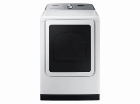 Samsung DVE54CG7150W 7.4 Cu. Ft. Smart Electric Dryer With Pet Care Dry And Steam Sanitize  In White