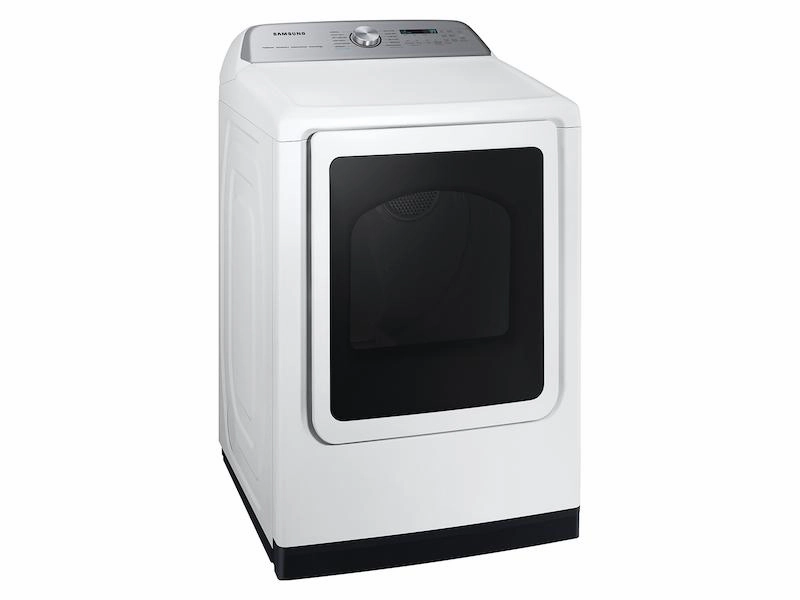 Samsung DVE54CG7150W 7.4 Cu. Ft. Smart Electric Dryer With Pet Care Dry And Steam Sanitize  In White