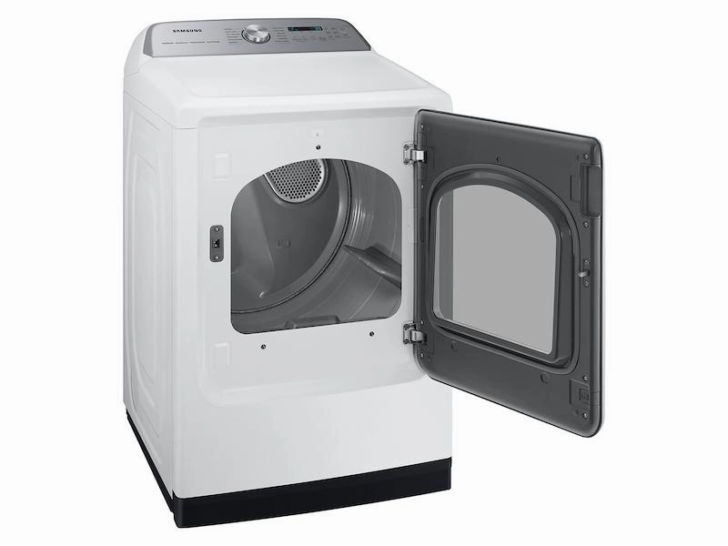 Samsung DVE54CG7150W 7.4 Cu. Ft. Smart Electric Dryer With Pet Care Dry And Steam Sanitize  In White