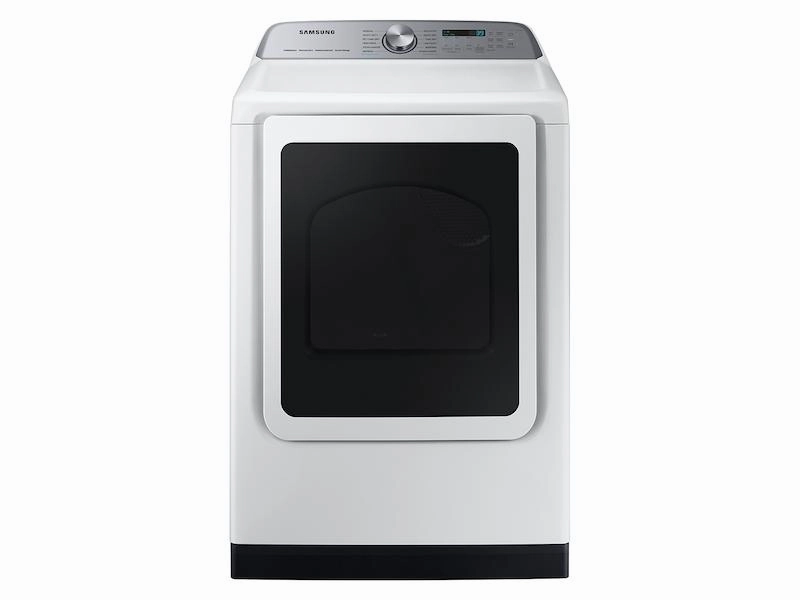Samsung DVE54CG7150W 7.4 Cu. Ft. Smart Electric Dryer With Pet Care Dry And Steam Sanitize  In White