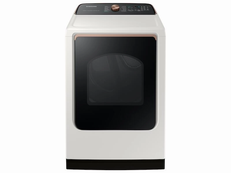Samsung DVE55A7300E 7.4 Cu. Ft. Smart Electric Dryer With Steam Sanitize  In Ivory