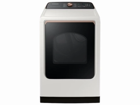 Samsung DVE55A7300E 7.4 Cu. Ft. Smart Electric Dryer With Steam Sanitize  In Ivory