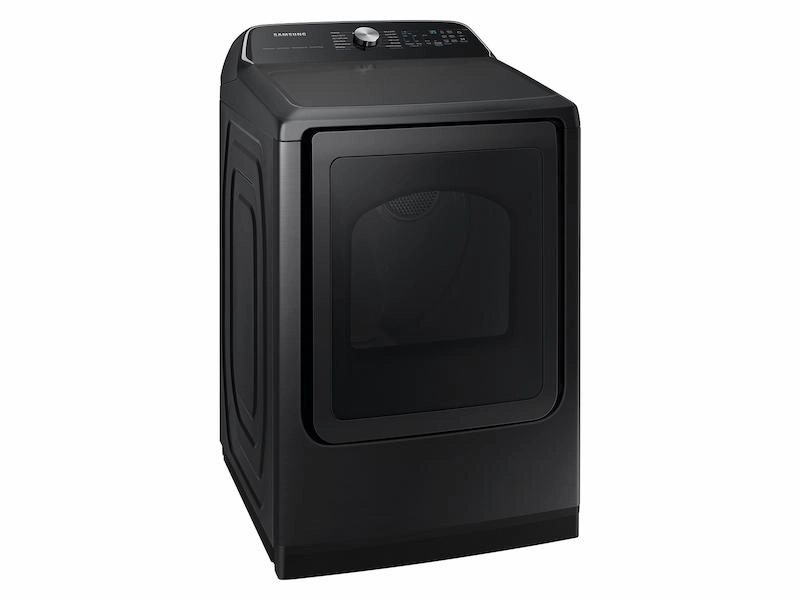 Samsung DVE55CG7100V 7.4 Cu. Ft. Smart Electric Dryer With Steam Sanitize  In Brushed Black
