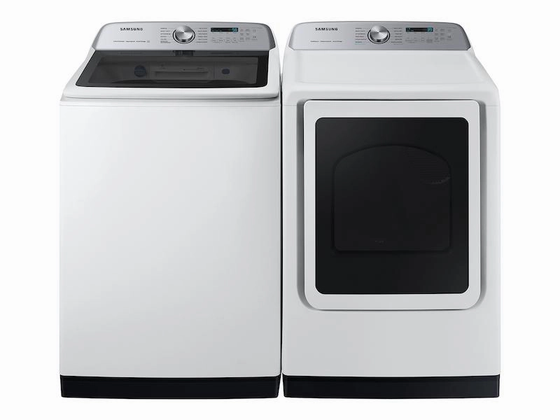 Samsung DVE55CG7100W 7.4 Cu. Ft. Smart Electric Dryer With Steam Sanitize  In White