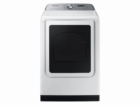 Samsung DVE55CG7100W 7.4 Cu. Ft. Smart Electric Dryer With Steam Sanitize  In White