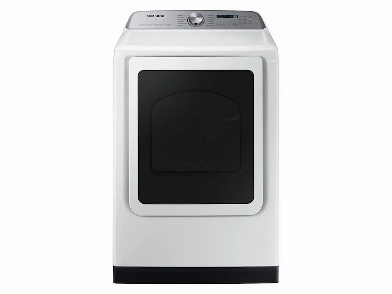 Samsung DVE55CG7100W 7.4 Cu. Ft. Smart Electric Dryer With Steam Sanitize  In White