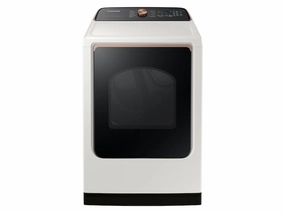 Samsung DVE55CG7500E 7.4 Cu. Ft. Smart Electric Dryer With Steam Sanitize  In Ivory
