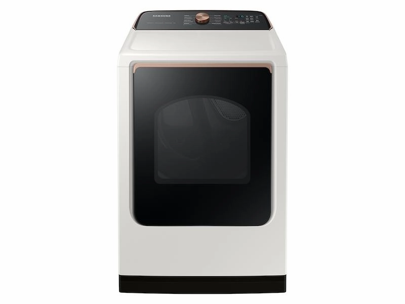 Samsung DVE55CG7500E 7.4 Cu. Ft. Smart Electric Dryer With Steam Sanitize  In Ivory