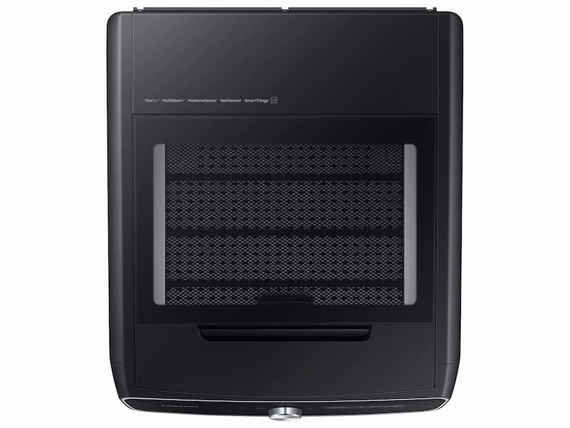 Samsung DVE60A9900V 7.5 Cu. Ft. Smart Dial Electric Dryer With Flexdry&#8482; And Super Speed Dry In Brushed Black