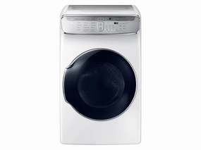Samsung DVE60M9900W 7.5 Cu. Ft. Smart Electric Dryer With Flexdry&#8482; In White
