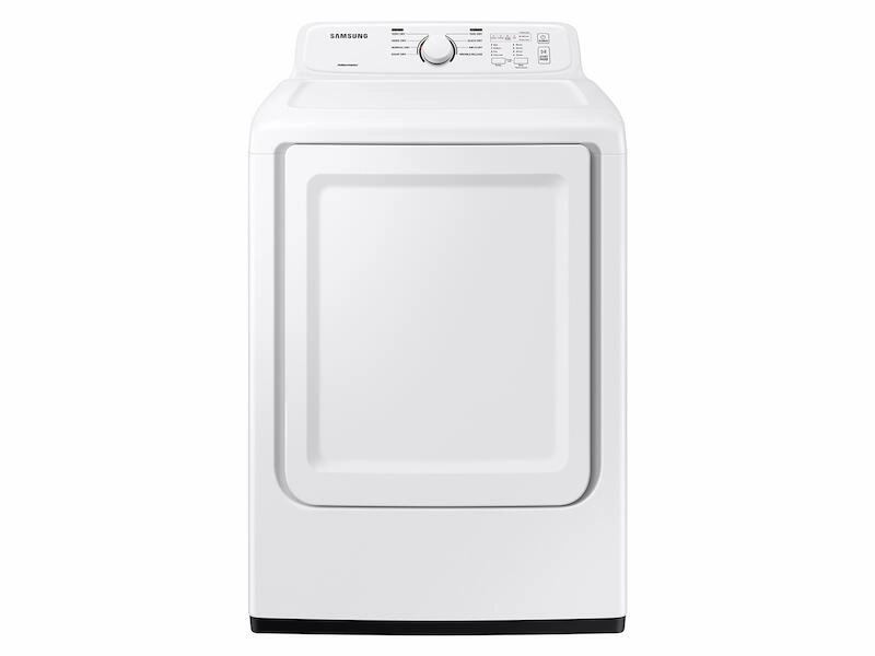 Samsung DVG41A3000W 7.2 Cu. Ft. Gas Dryer With Sensor Dry And 8 Drying Cycles In White