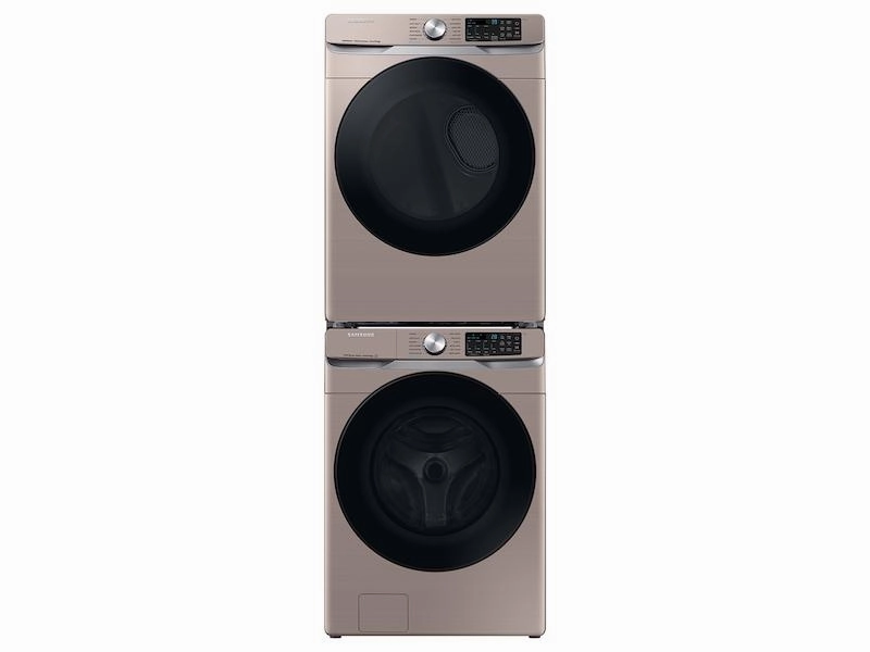 Samsung DVG45B6300C 7.5 Cu. Ft. Smart Gas Dryer With Steam Sanitize  In Champagne