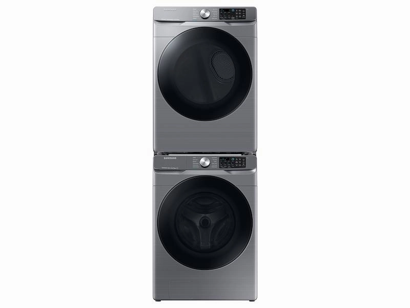 Samsung DVG45B6300P 7.5 Cu. Ft. Smart Gas Dryer With Steam Sanitize  In Platinum