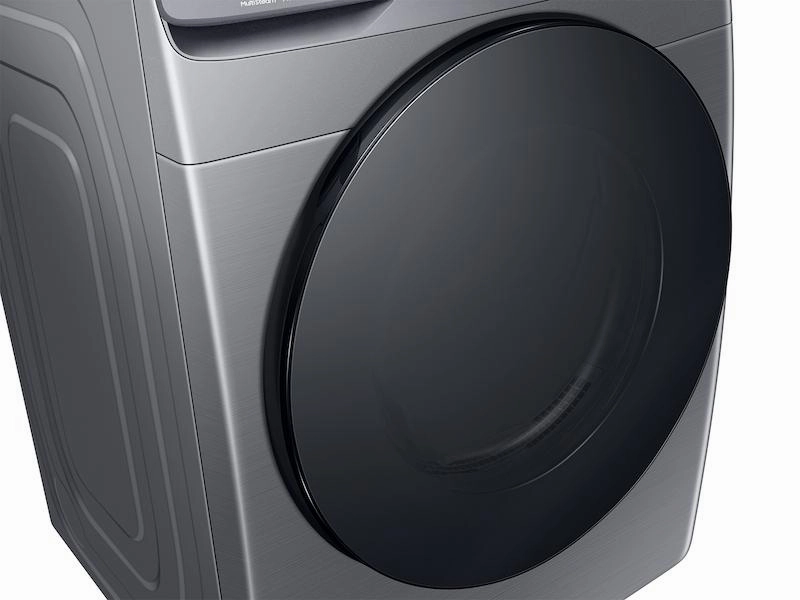 Samsung DVG45B6300P 7.5 Cu. Ft. Smart Gas Dryer With Steam Sanitize  In Platinum