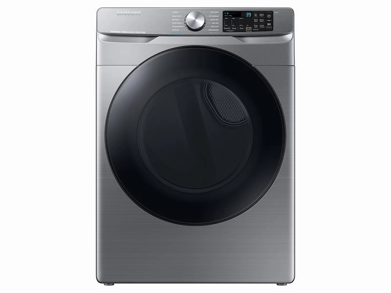 Samsung DVG45B6300P 7.5 Cu. Ft. Smart Gas Dryer With Steam Sanitize  In Platinum