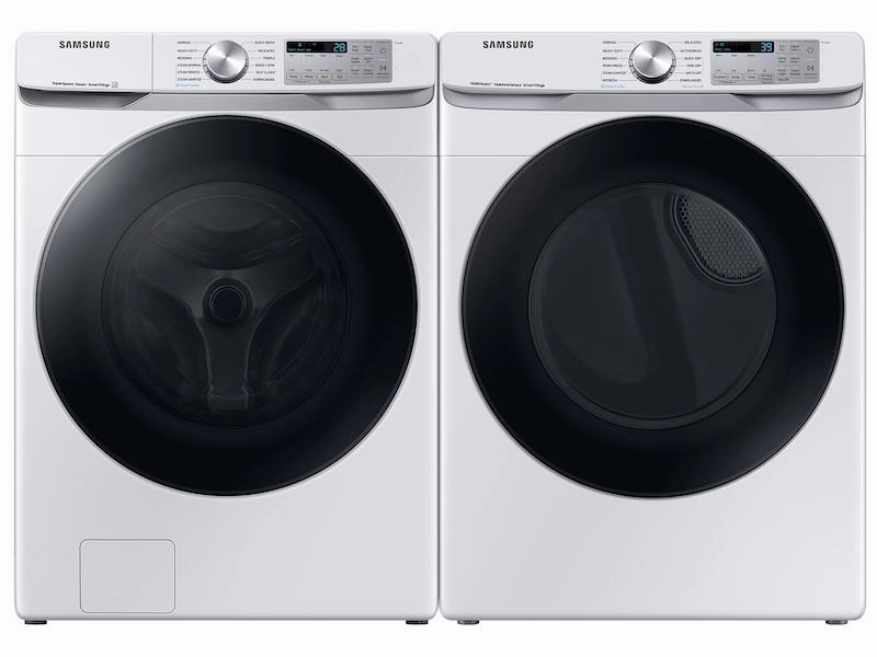 Samsung DVG45B6300W 7.5 Cu. Ft. Smart Gas Dryer With Steam Sanitize  In White