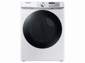 Samsung DVG45B6300W 7.5 Cu. Ft. Smart Gas Dryer With Steam Sanitize  In White