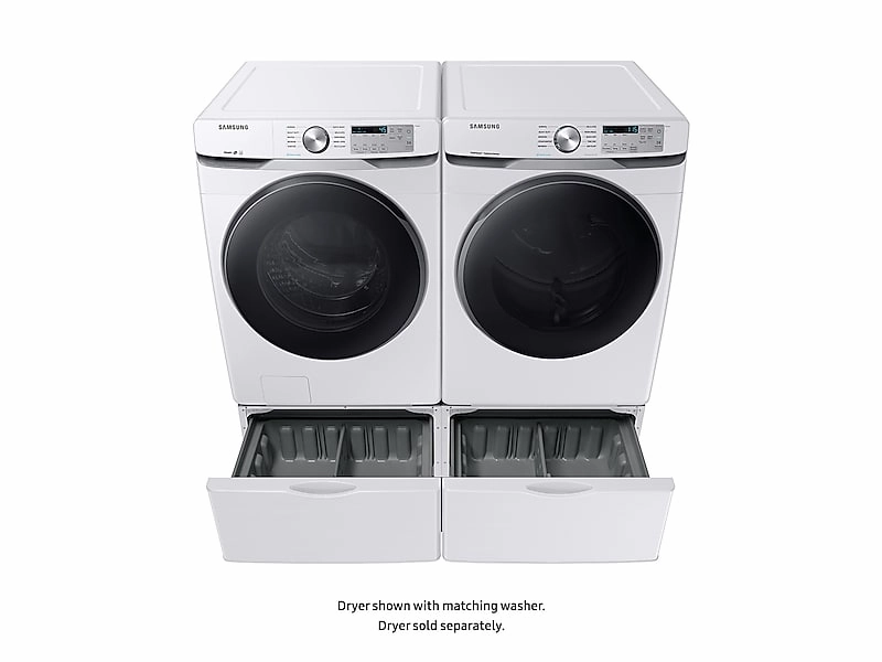 Samsung DVG45R6100W 7.5 Cu. Ft. Gas Dryer With Steam Sanitize  In White