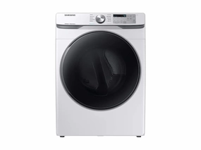 Samsung DVG45R6100W 7.5 Cu. Ft. Gas Dryer With Steam Sanitize  In White