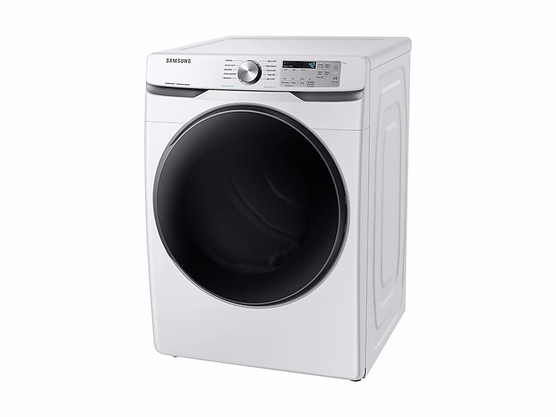 Samsung DVG45R6100W 7.5 Cu. Ft. Gas Dryer With Steam Sanitize  In White